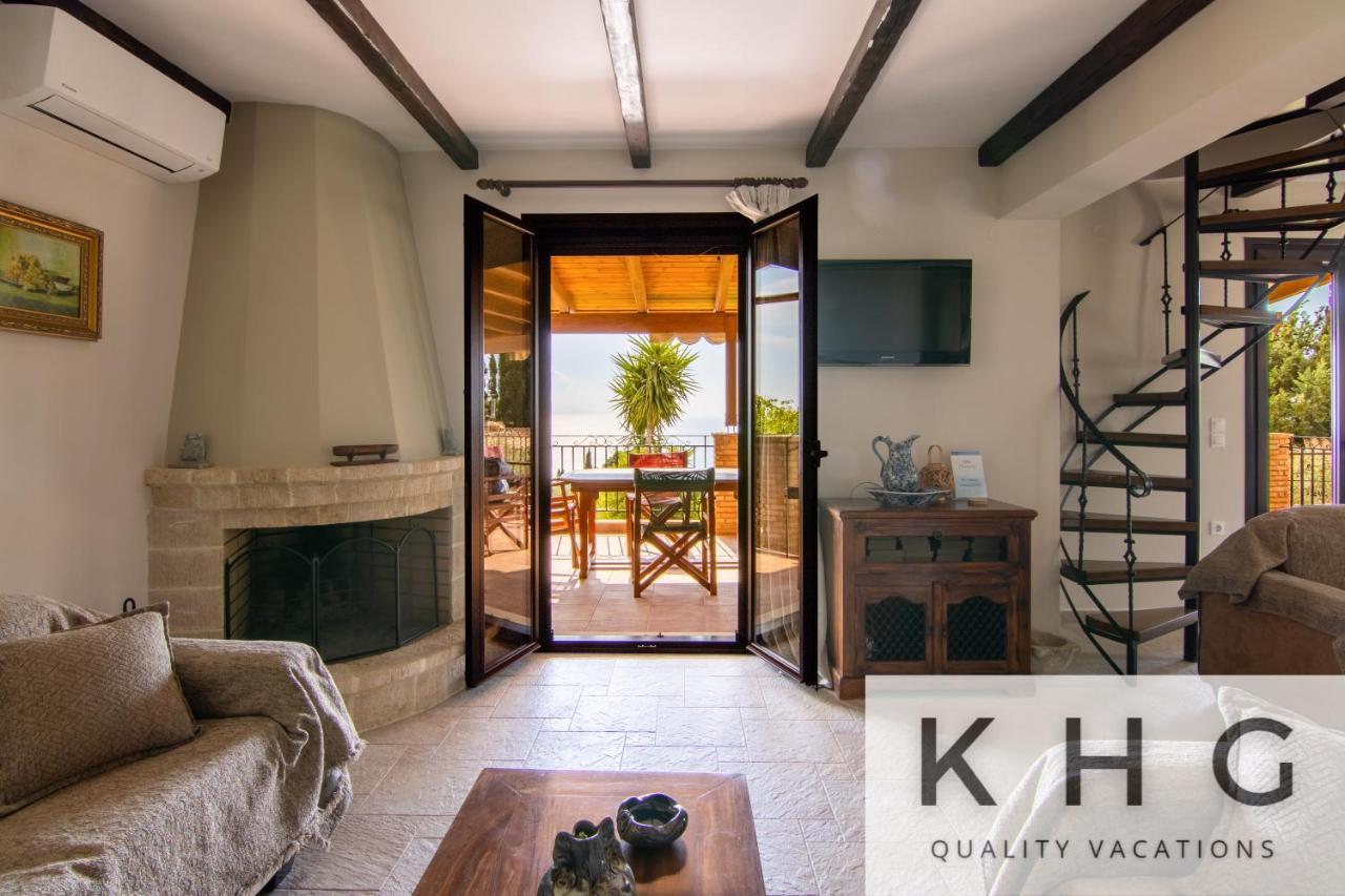 Villa Harmony In Lourdata Livathos  Zewnętrze zdjęcie