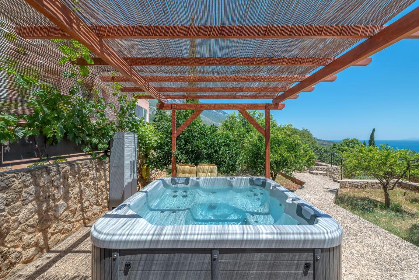 Villa Harmony In Lourdata Livathos  Zewnętrze zdjęcie